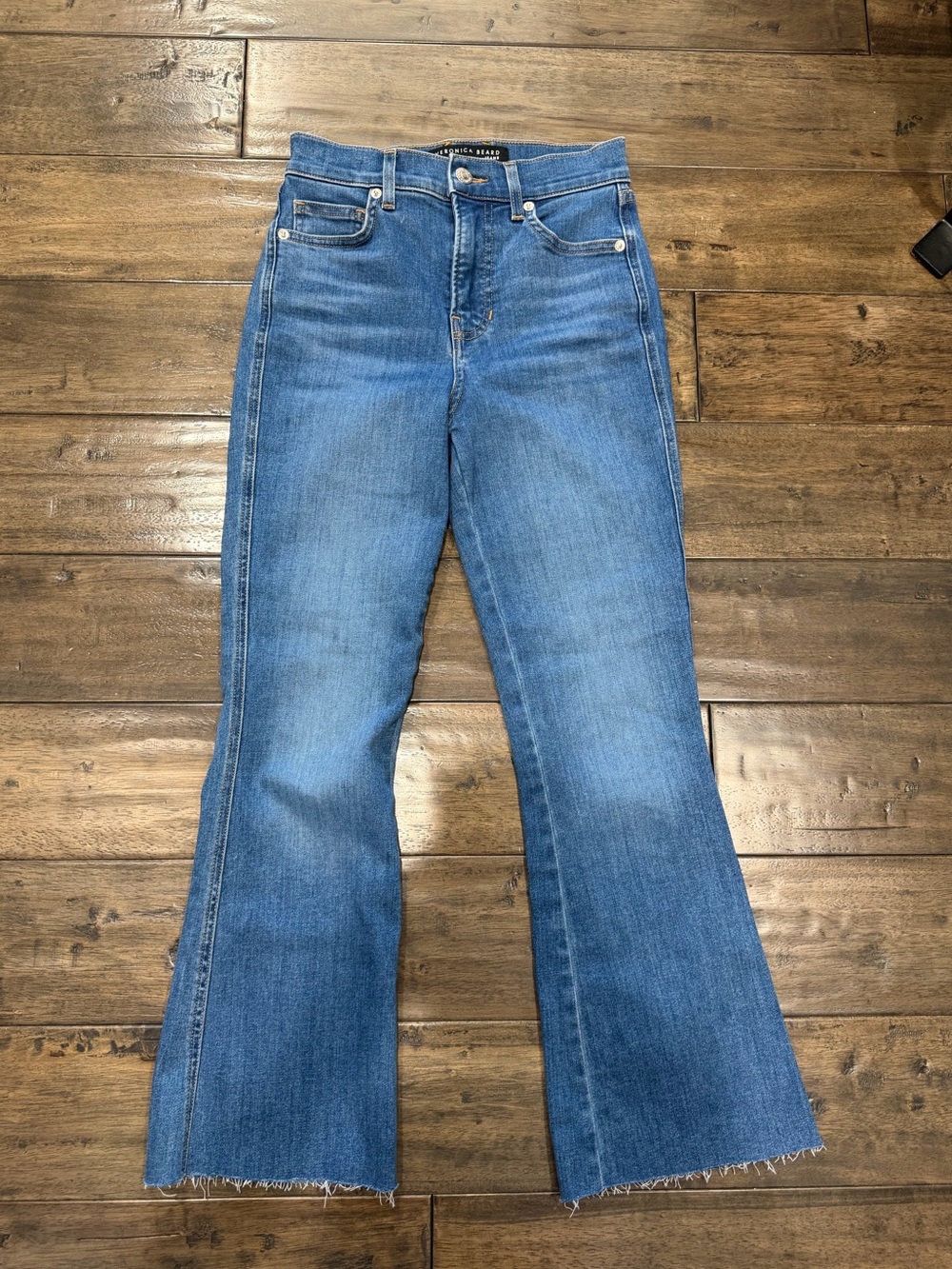 Veronica Beard Carson Ankle Flare Jeans Size 25
